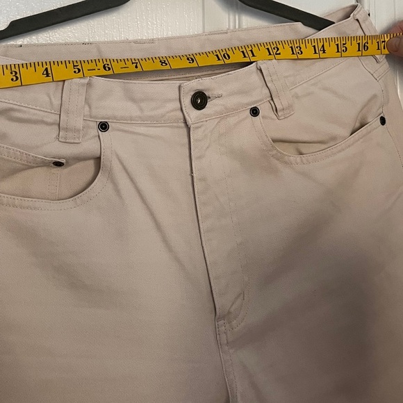 AXIS Men's Jeans Pants 32, cream beige ivory, size 32, cotton and lyocell - Picture 11 of 15
